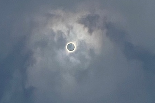 Eclipse and Thunderstorm